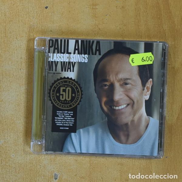 CDs de M&uacute;sica: PAUL ANKA - CLASSIC SONGS MY WAY - CD