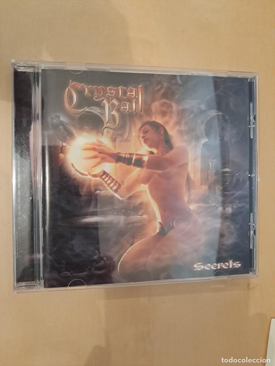 CDs de M&uacute;sica: Crystal Ball , Secrets , CD 2007 Germany , Impecable , Hard Rock Power Metal