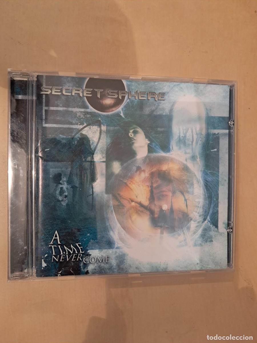 CDs de M&uacute;sica: Secret Sphere , A Time Never Come , CD 2001 , Impecable. Power Progressive Metal