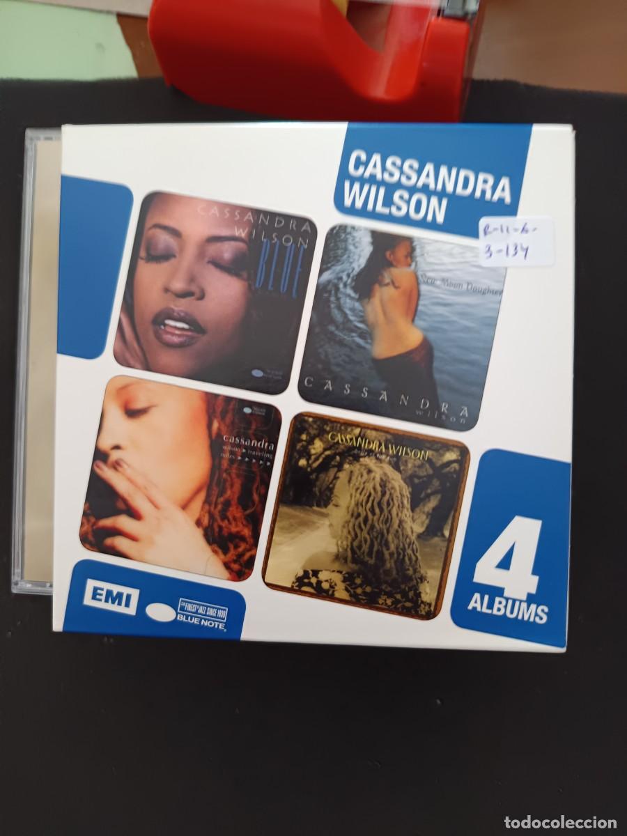 CDs de M&uacute;sica: 4 CD SET. CASSANDRA WILSON. 4 ALBUMS (BLUE LIGTH 'TIL DAWN / NEW MOON DAUGHTER / TRAVELLING MILE
