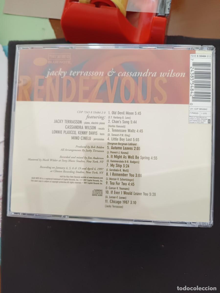 CDs de m&uacute;sica: JACKY TERRASSON & CASSANDRA WILSON. RENDEZVOUS - Foto 2