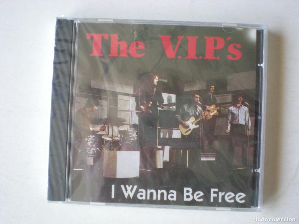 CDs de M&uacute;sica: THE V.I.P.'S - I WANNA BE FREE -CD PECINTADO