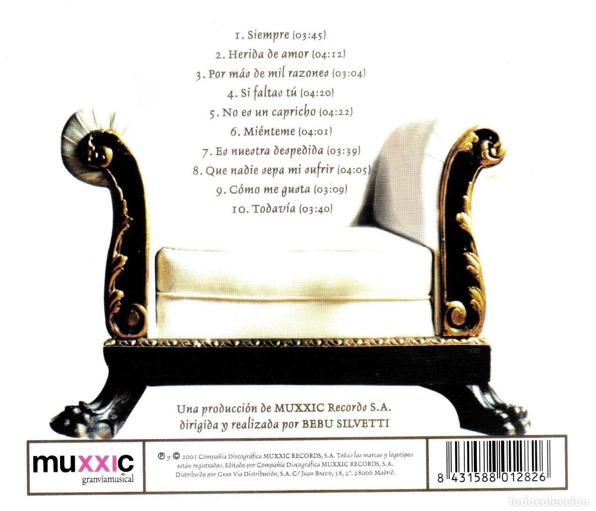 CDs de m&uacute;sica: TAMARA. SIEMPRE. CD. - Foto 2