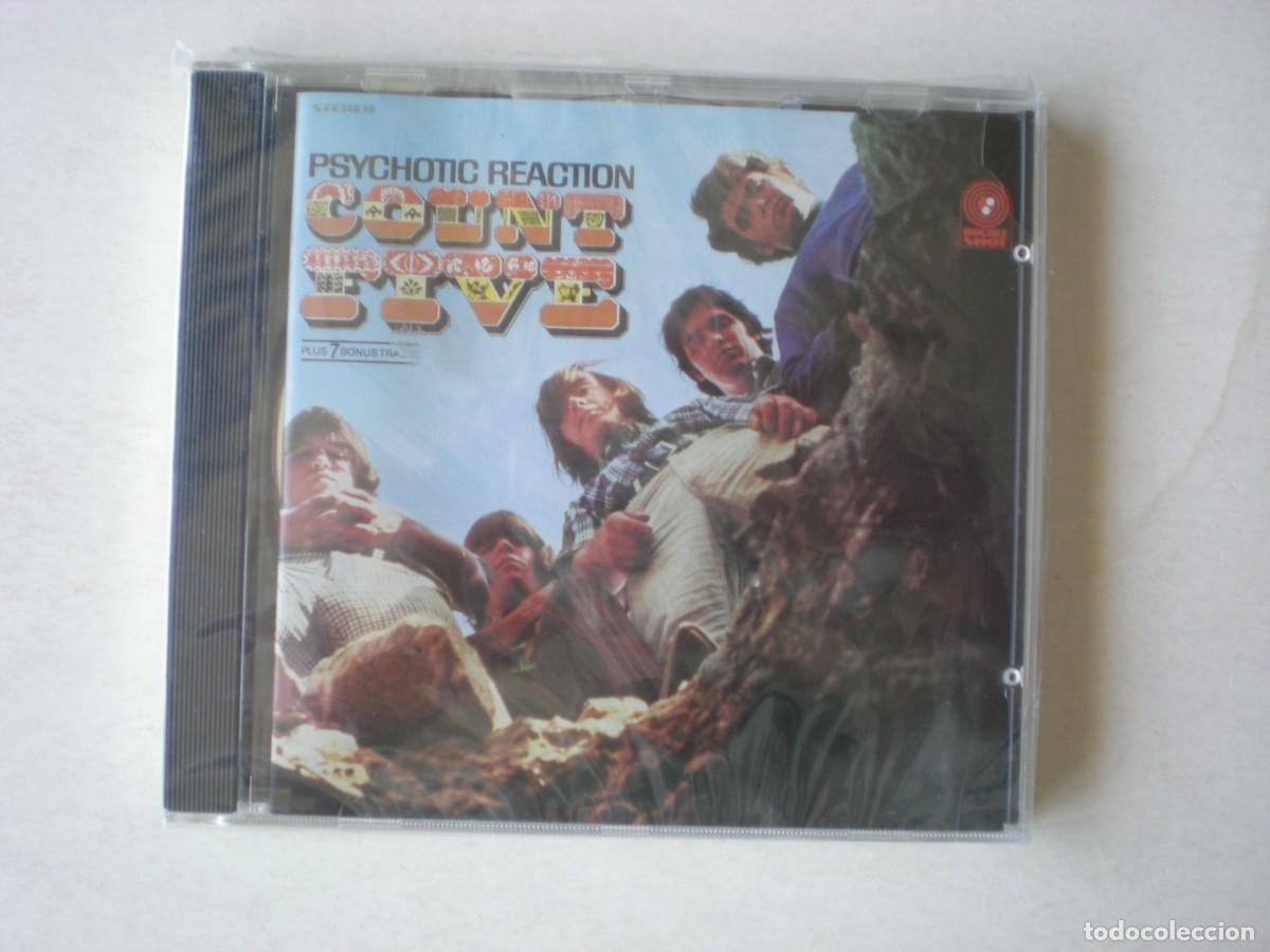 CDs de M&uacute;sica: COUNT FIVE - PSYCHOTIC REACTION - CD ORGINAL MAS BONUS - PRECINTADO.