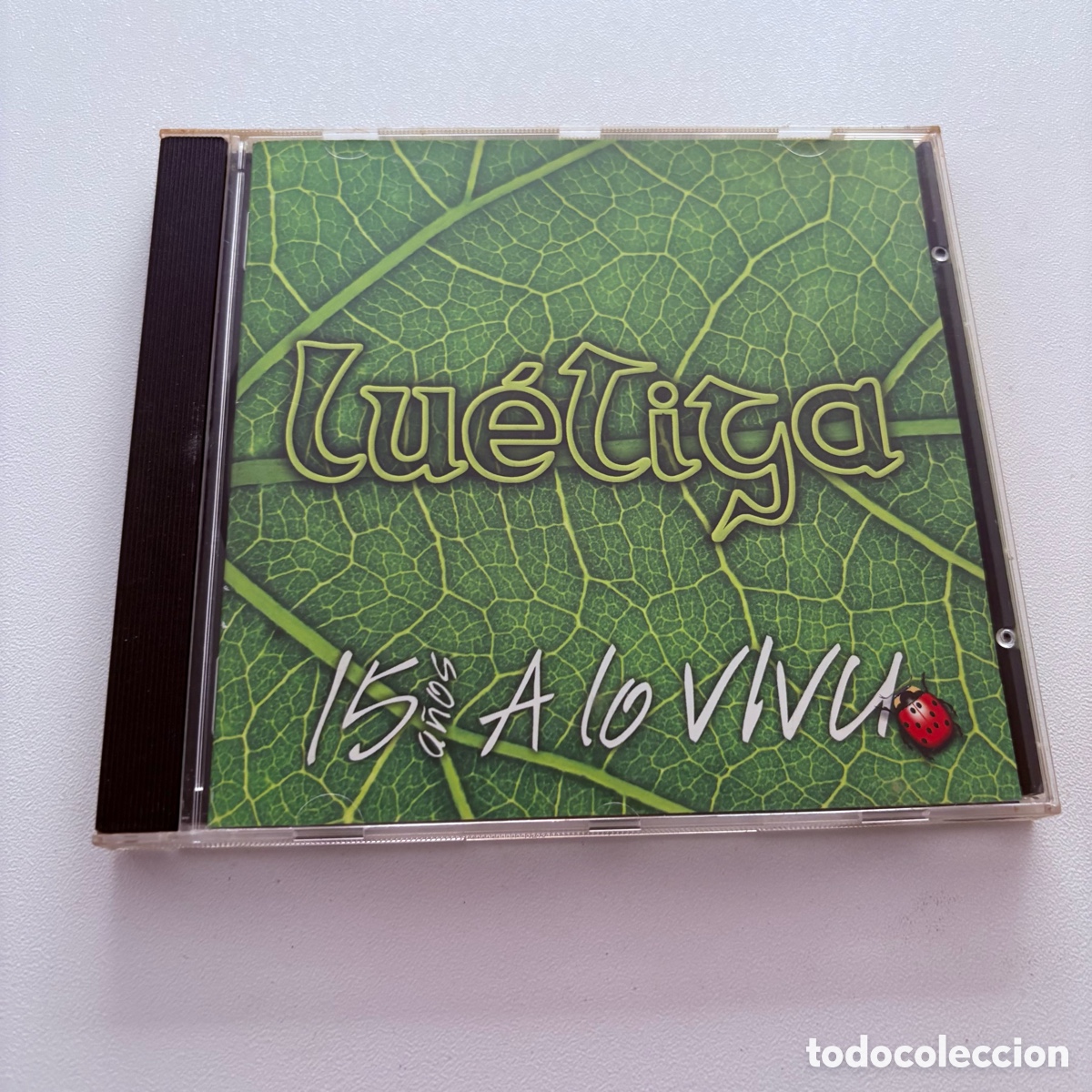 CDs de M&uacute;sica: cd Lu&eacute;tiga &ndash; A Lo Vivu del 2001