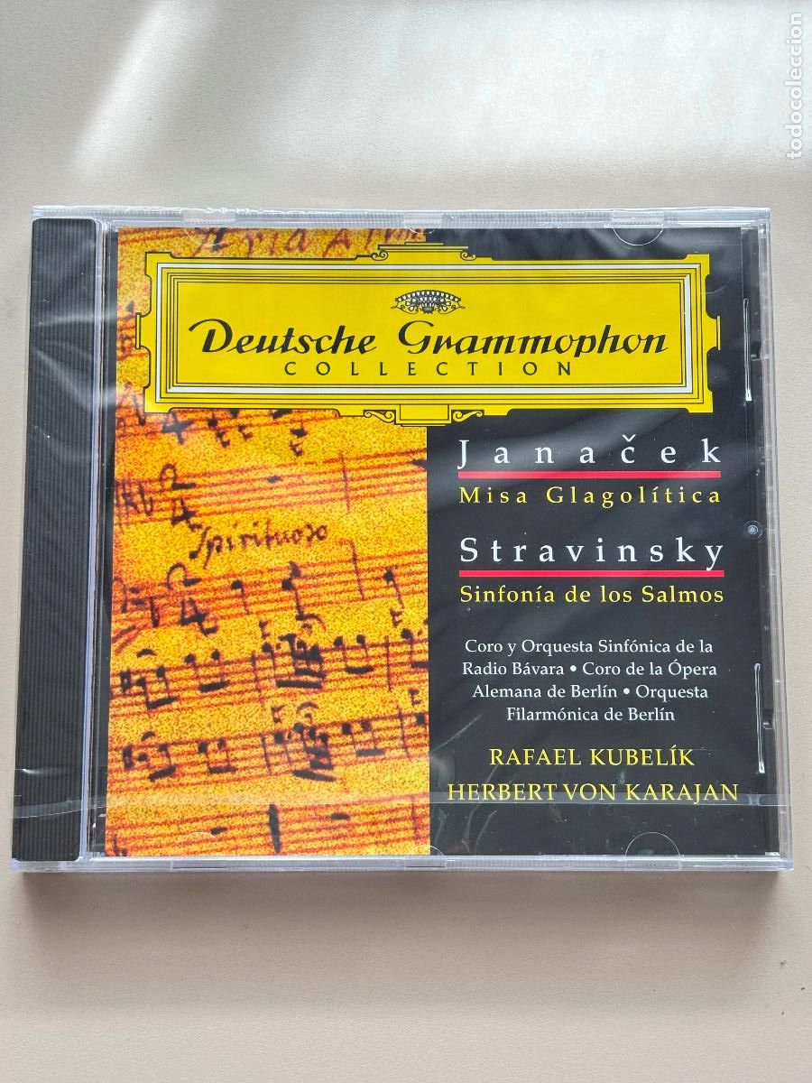 CDs de M&uacute;sica: CD JAN&Aacute;ČEK: MISA GLAGOL&Iacute;TICA / STRAVINSKY: SINFON&Iacute;A DE LOS SALMOS - ALTAYA 1999 (NUEVO/PRECINTADO)
