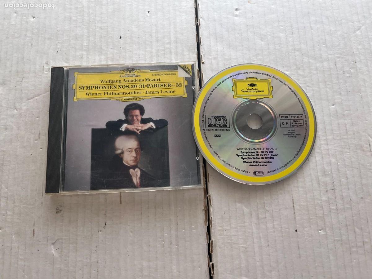 CDs de M&uacute;sica: MOZART SYMPHONIEN NR 30 31 PARISER 32 DEUTSCHE GRAMMOPHON- CD MUSICA KREATEN