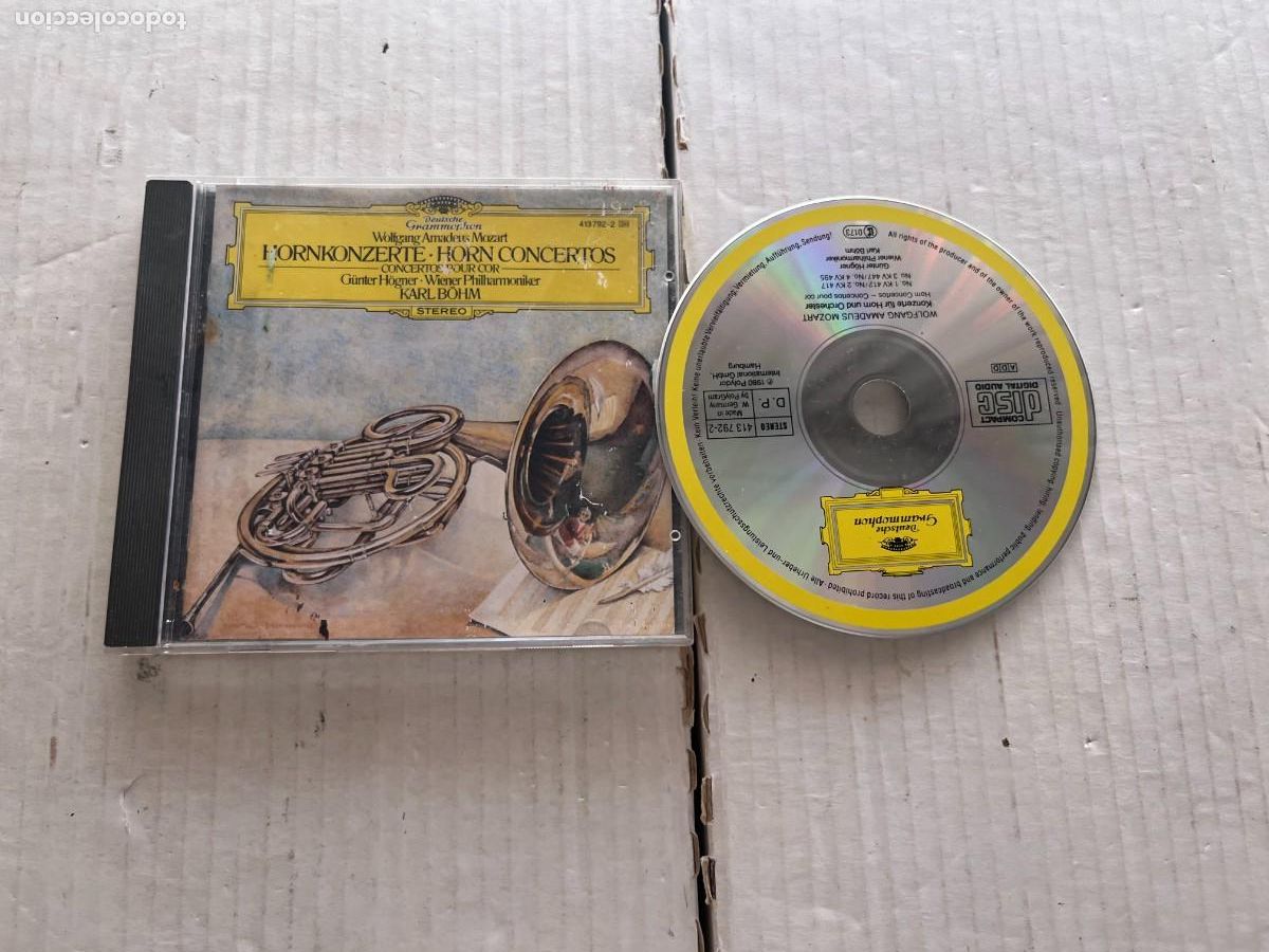 CDs de M&uacute;sica: MOZART HORN CONCERTOS HOGNER VIENNA BOHM DEUTSCHE GRAMMOPHON- CD MUSICA KREATEN