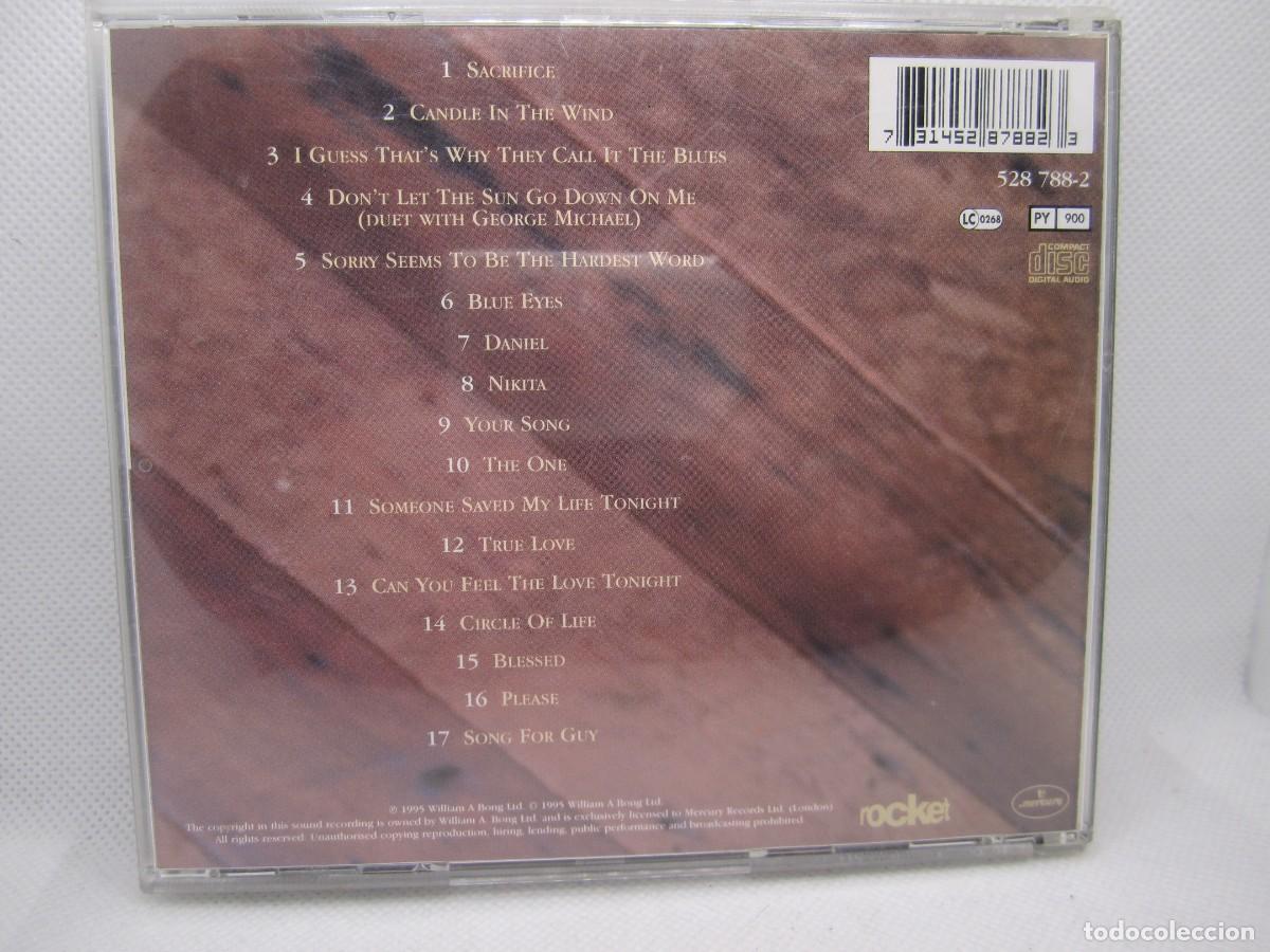 CDs de m&uacute;sica: cd elton john love songs - Foto 3