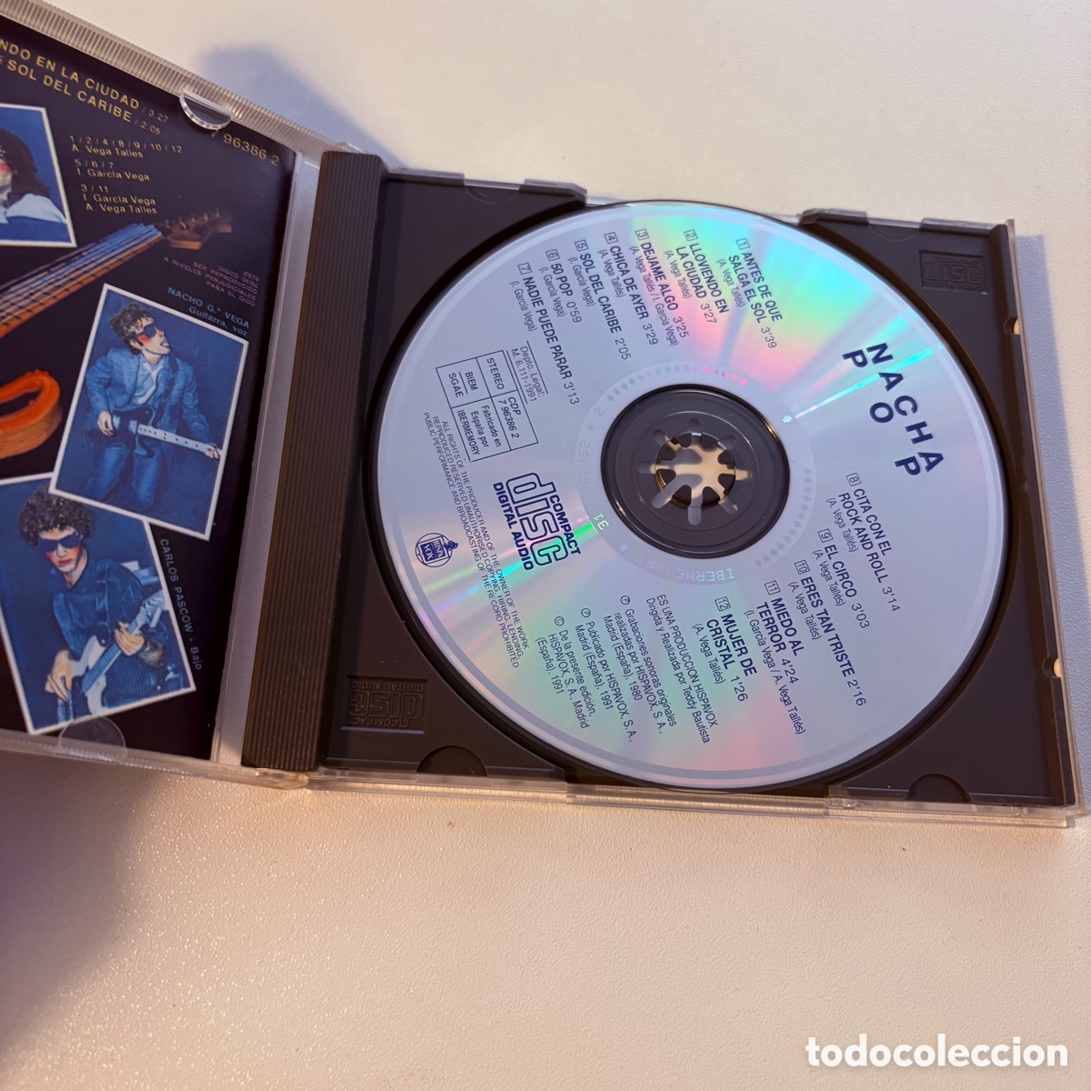 CDs de m&uacute;sica: cd nacha pop de 1991 - Foto 2