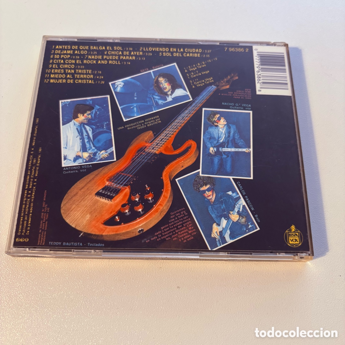 CDs de m&uacute;sica: cd nacha pop de 1991 - Foto 3