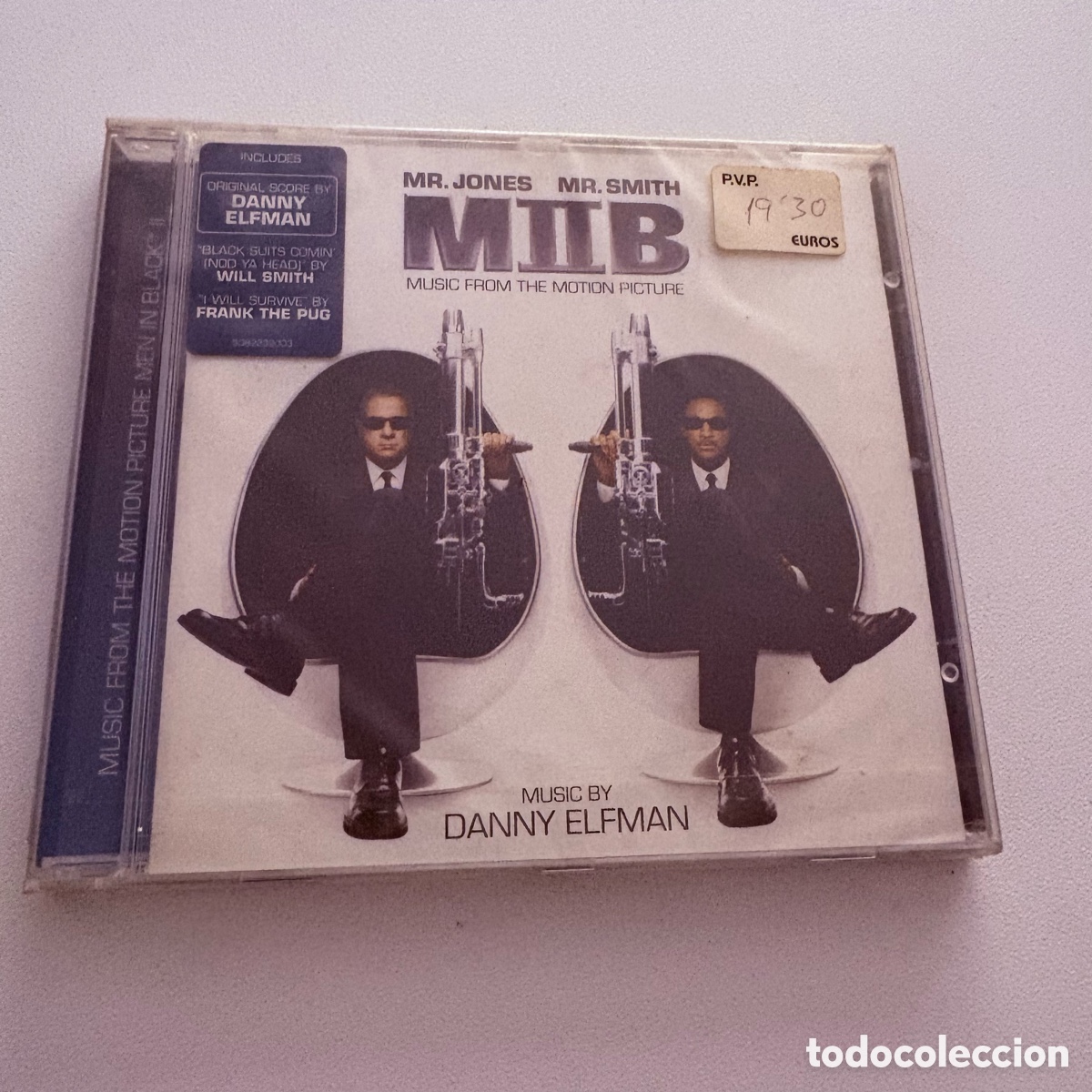 CDs de M&uacute;sica: cd Danny Elfman &lrm;&ndash; Men In Black II banda sonora original pelicula de 2002 NUEVO PRECINTADO