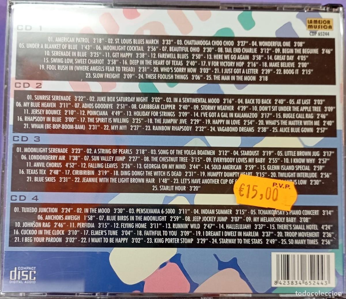 CDs de m&uacute;sica: GLENN MILLER - HOMENAJE AL CREADOR DE UN ESTILO- 4CD - Foto 2