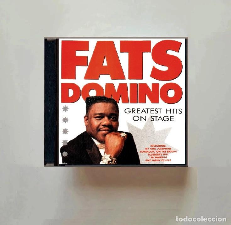 CDs de M&uacute;sica: FATS DOMINO. GREATEST HITS. ON STAGE. RECOPILATORIO. CD.