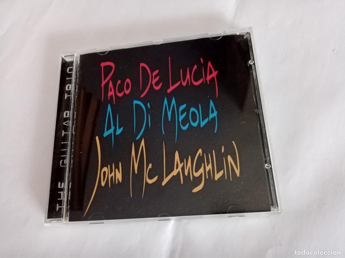 CDs de M&uacute;sica: THE GUITAR TRIO , PACO DE LUCIA / AL DI MEOLA y JOHN McLAUGHLIN ( VERVE )
