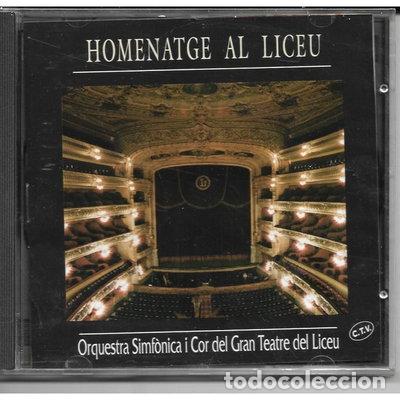 CDs de M&uacute;sica: Homenatge al Liceu- 8920920370149