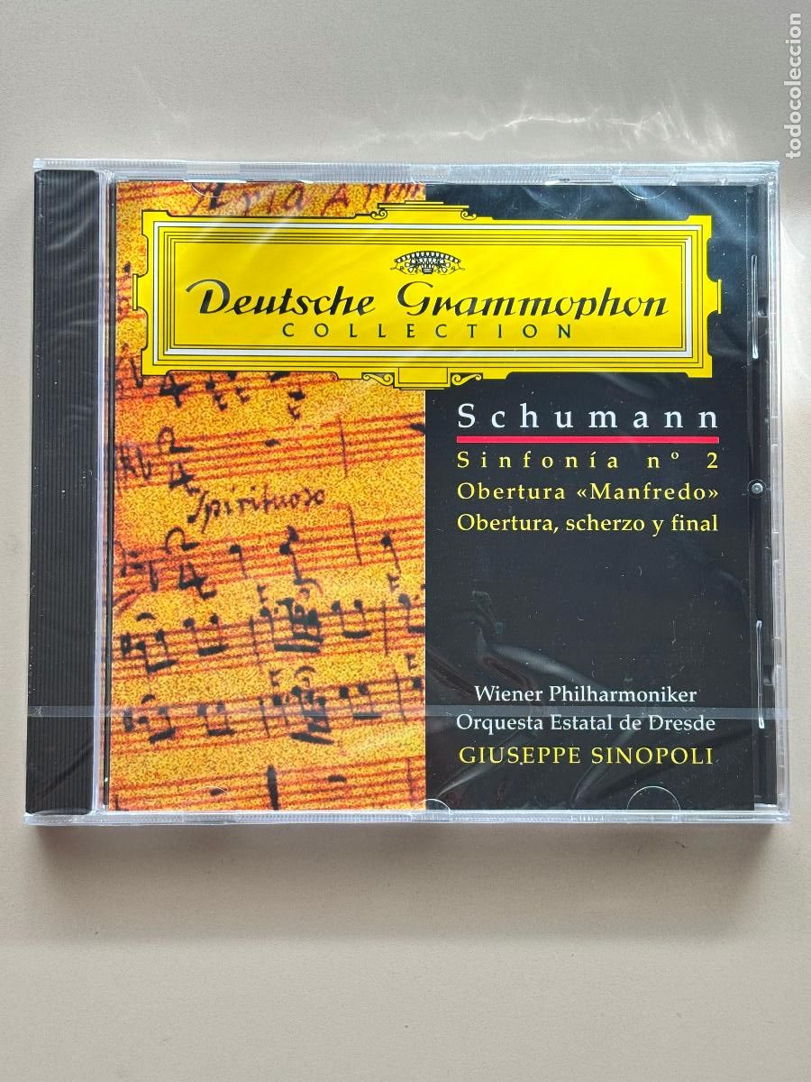 CDs de M&uacute;sica: CD SCHUMANN: SINFON&Iacute;A N&ordm; 2 / OB. MANFREDO / OBERTURA, SCHERZO Y FINAL- ALTAYA 1999 (NUEVO/PRECINTADO