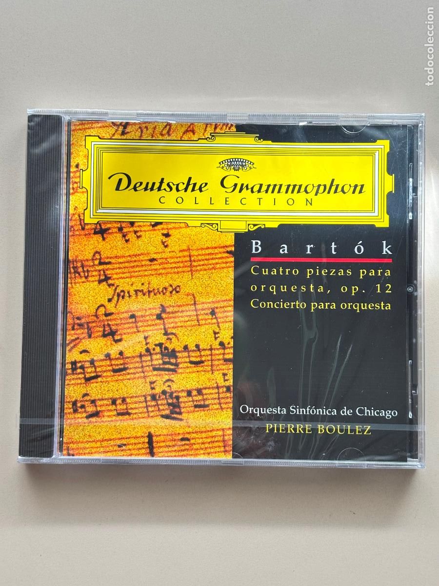 CDs de M&uacute;sica: CD BARTOK: CUATRO PIEZAS PARA ORQUESTA, OP. 12 / CONCIERTO PARA ORQUESTA - ALTAYA (NUEVO/PRECINTADO)