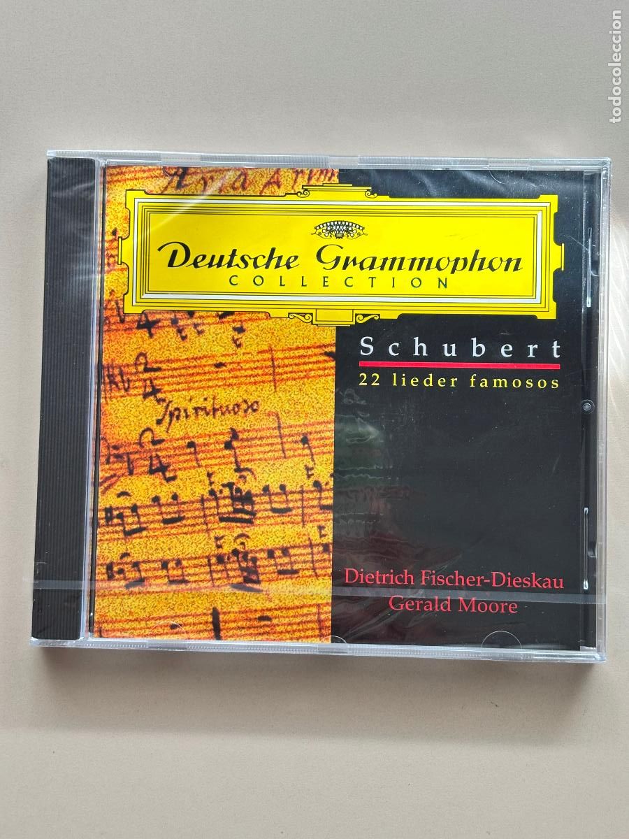 CDs de M&uacute;sica: CD SCHUBERT: 22 LIEDER FAMOSOS - ALTAYA 1999 (NUEVO/PRECINTADO)