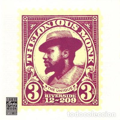 CDs de M&uacute;sica: The Unique Thelonious Monk- 0090204019625