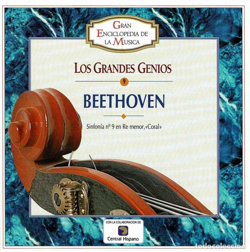 CDs de M&uacute;sica: Beethoven - Sinfon&iacute;a N&ordm; 9 en Re menor Coral. Los Grandes Genios. CD