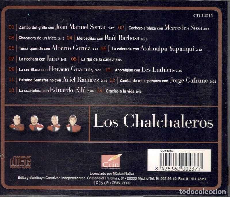 CDs de m&uacute;sica: Los Chalchaleros - Exitos sin Fronteras. CD - Foto 2