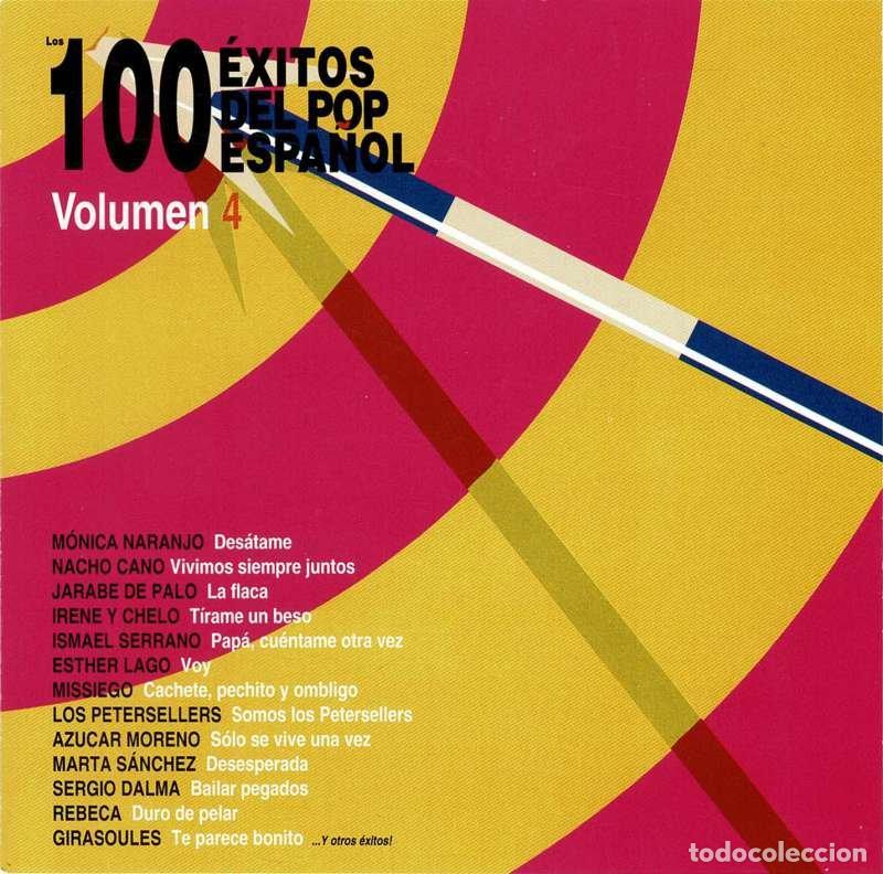 CDs de M&uacute;sica: Los 100 Exitos del Pop Espa&ntilde;ol Volumen 4. CD