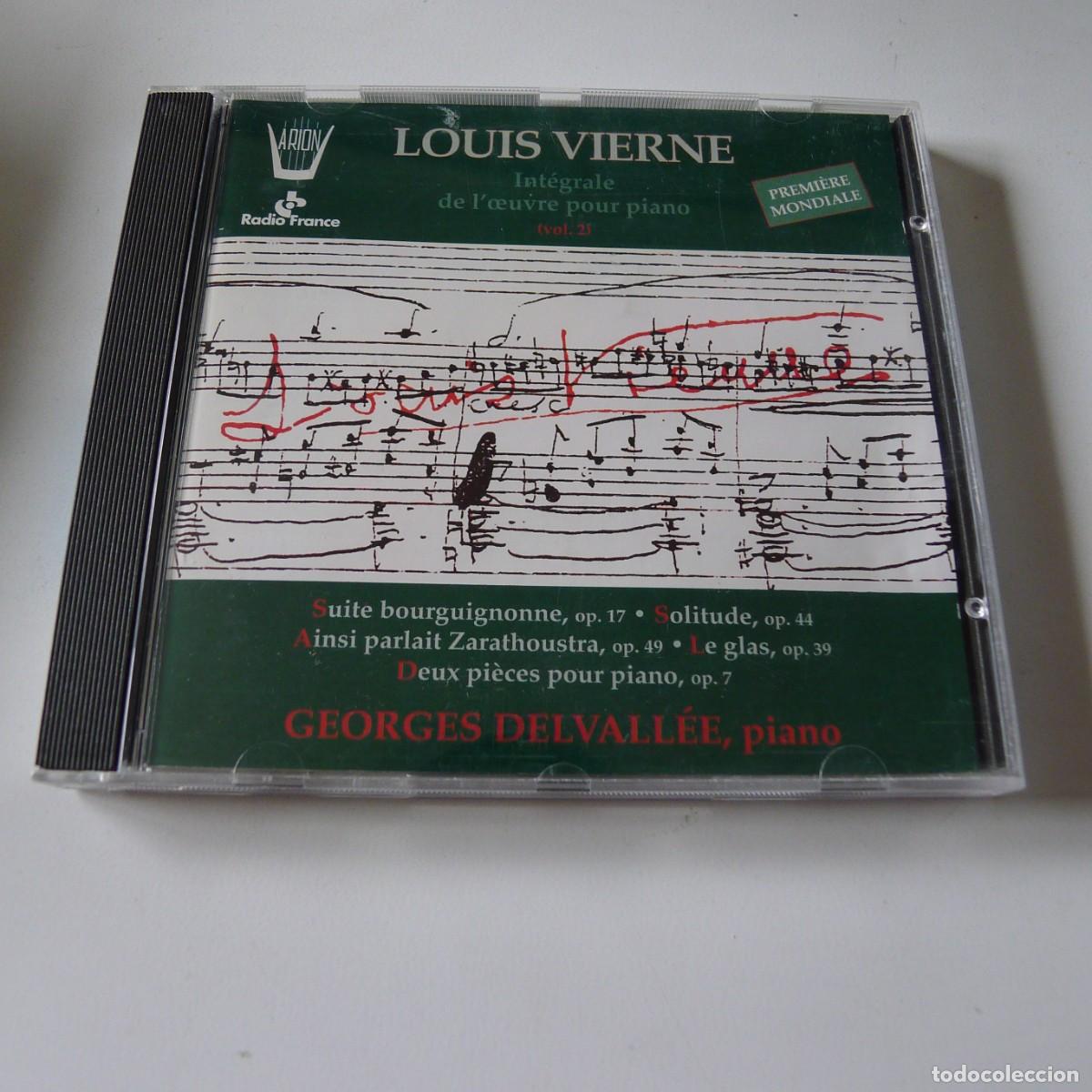 CDs de M&uacute;sica: Louis Vierne, Georges Delvall&eacute;e &ndash; Int&eacute;grale de L'oeuvre Pour Piano (Vol. 2) CD