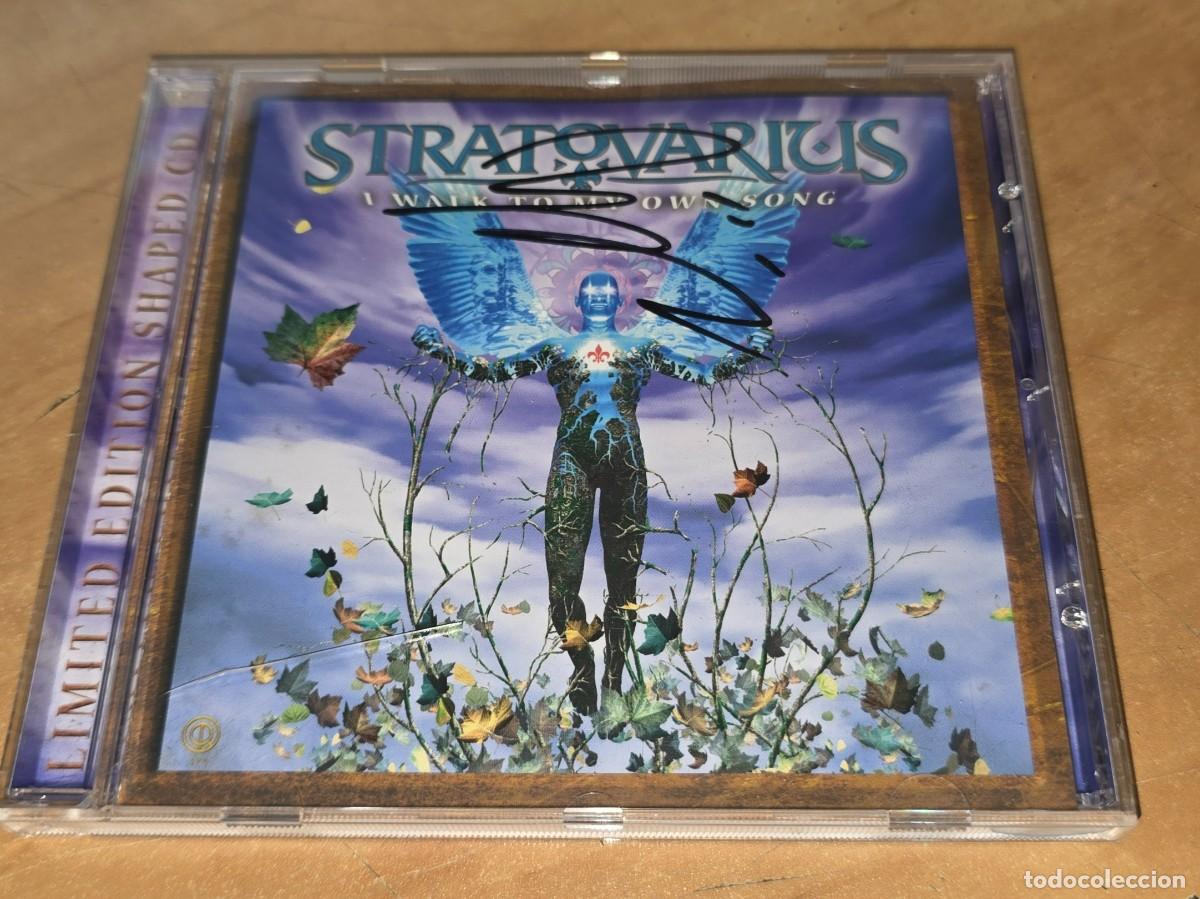 CDs de M&uacute;sica: STRATOVARIUS CD Ltd. Edition Shape Picture Disc 2003 ,FIRMADO por Timo Kotipelto/LEER-Iron Maiden