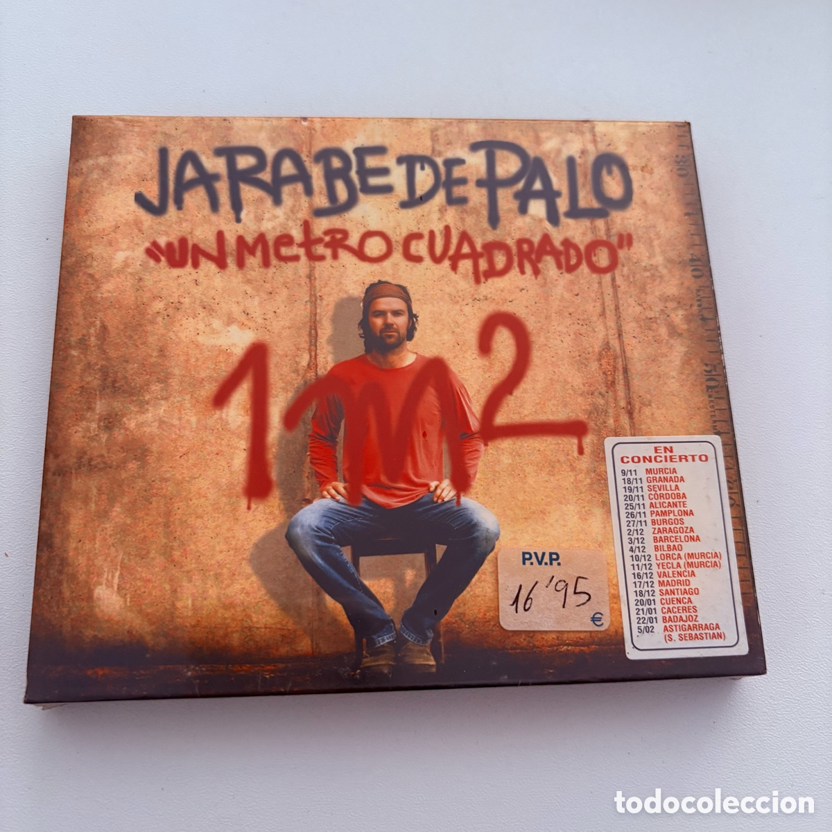CDs de M&uacute;sica: cd jarabe de palo un metro cuadrado de 2004 NUEVO PRECINTADO