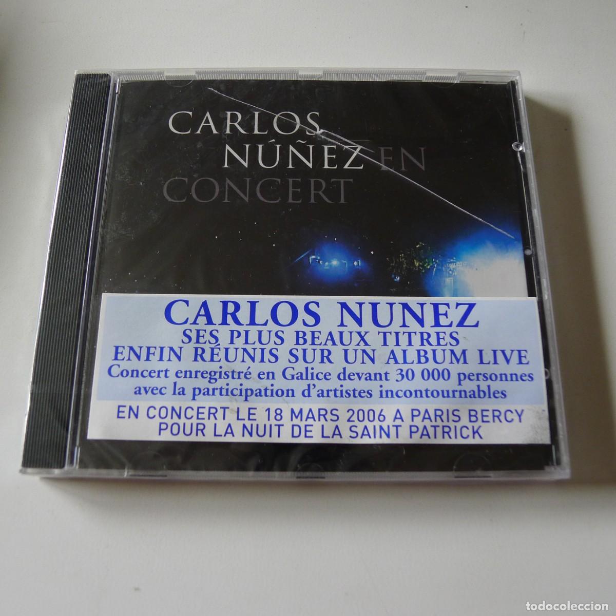 CDs de M&uacute;sica: CARLOS NUNEZ : EN CONCERT CD nuevo envuelto
