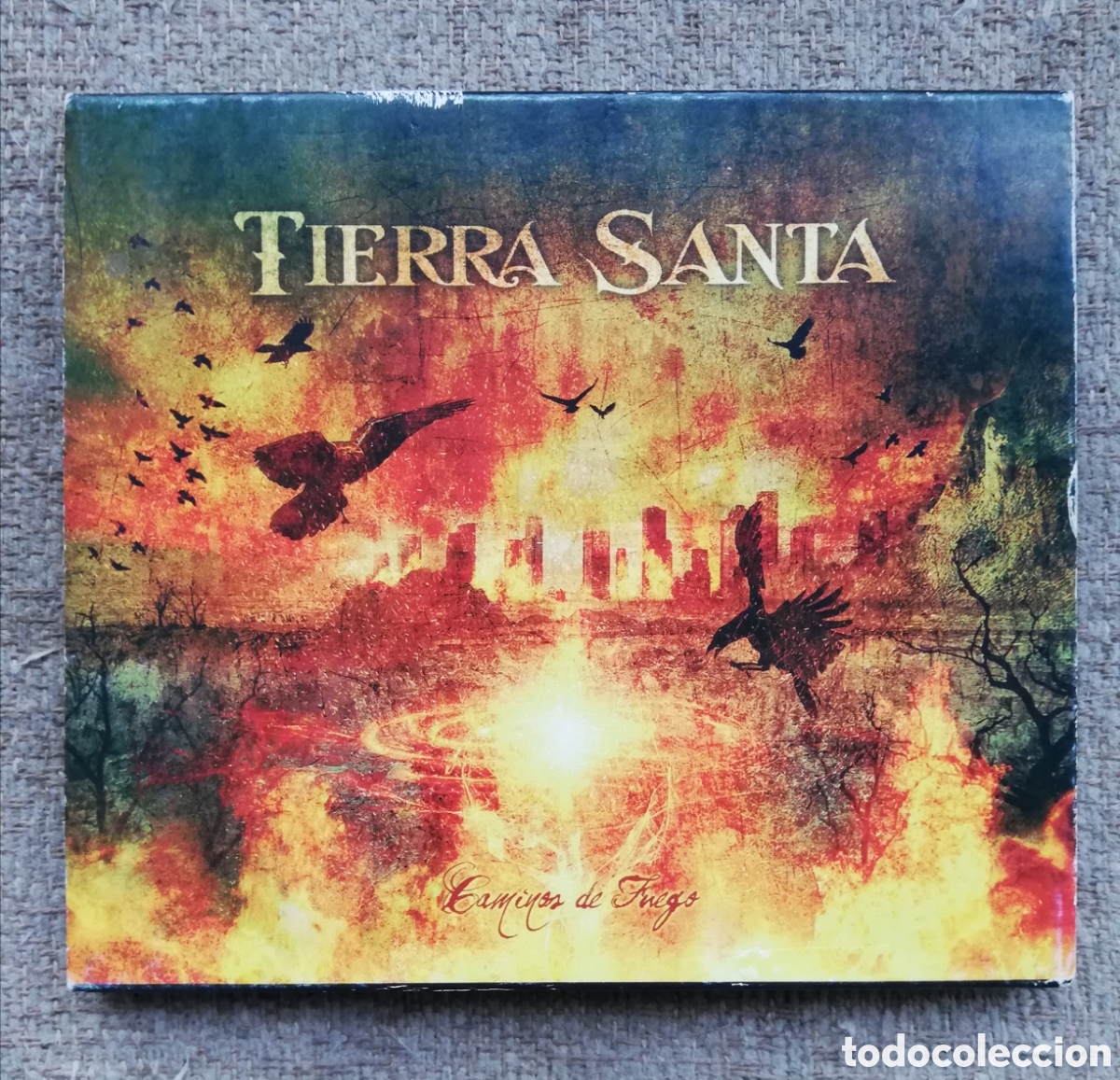 CD di Musica: Tierra Santa - Caminos de Fuego. Heavy metal espa&ntilde;ol