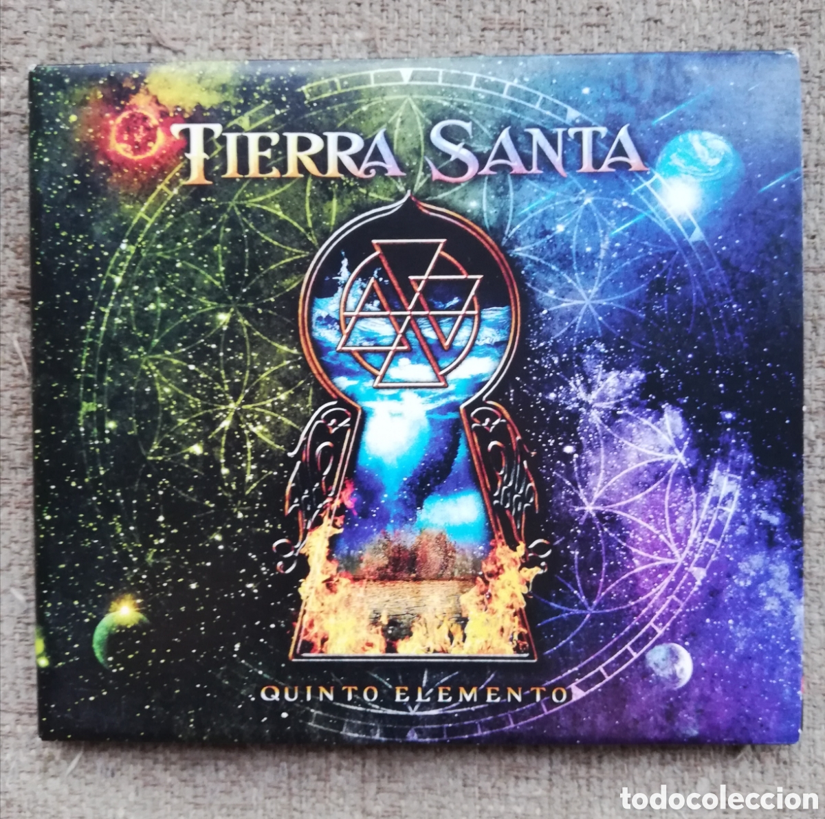 CD di Musica: Tierra Santa - Quinto elemento. Heavy metal espa&ntilde;ol