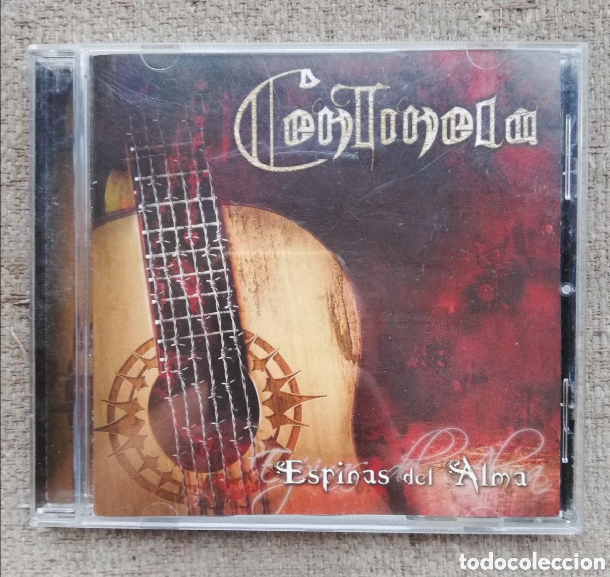 CD de M&uacute;sica: Centinela - Espinas del Alma. Heavy metal espa&ntilde;ol. Firmado por componentes del grupo