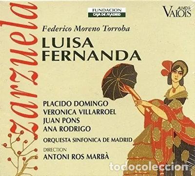 CDs de M&uacute;sica: Luisa Fernanda- 3298490047590