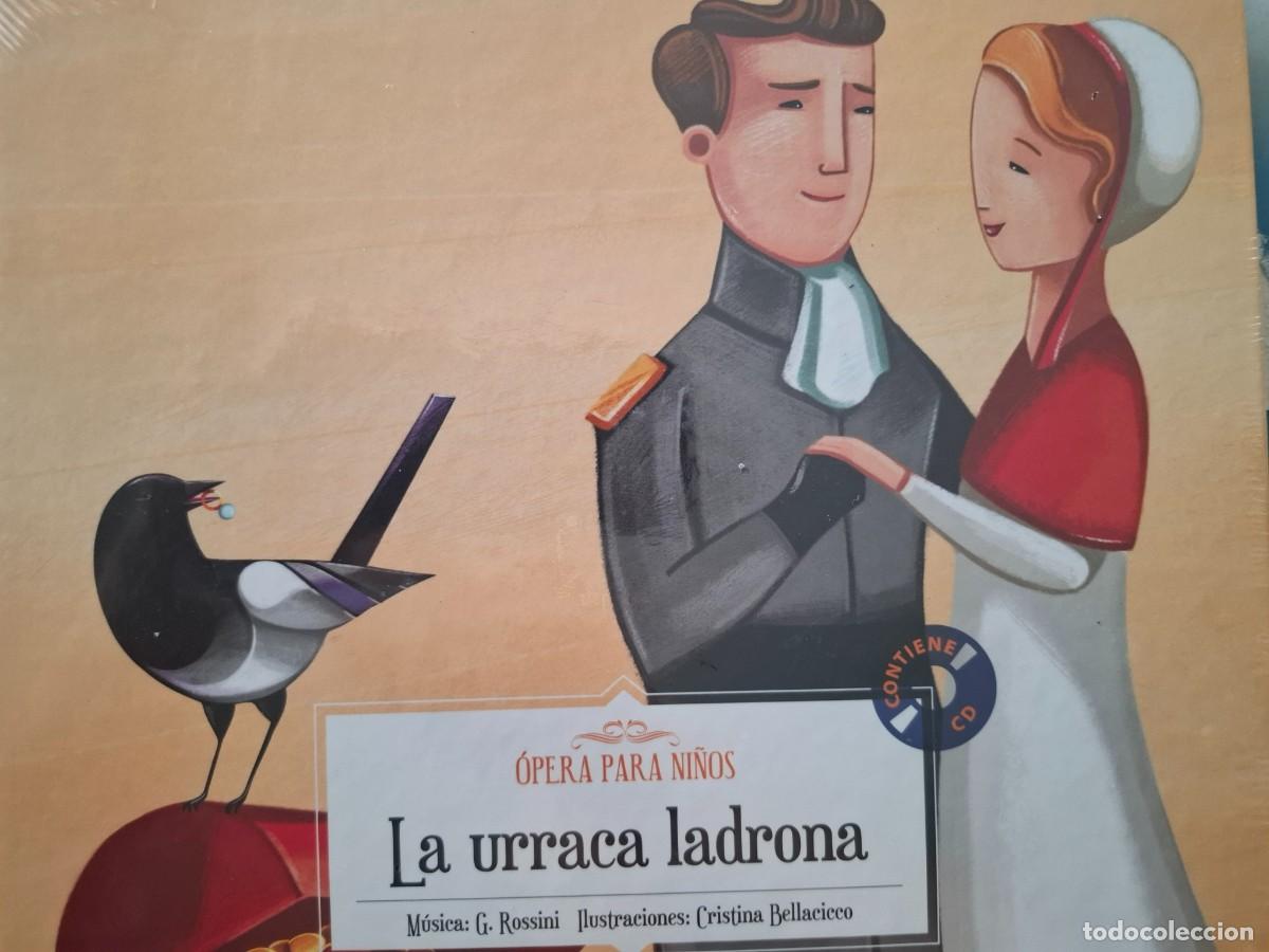 CDs de M&uacute;sica: la urraca ladrona Giuseppe Verdi &oacute;pera para ni&ntilde;os contiene CD -precintado-
