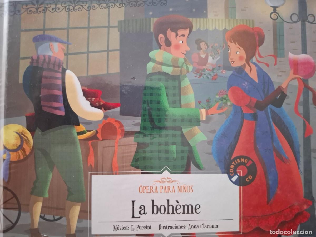 CDs de M&uacute;sica: la boh&egrave;me Giacomo Puccini &oacute;pera para ni&ntilde;os contiene CD -precintado-
