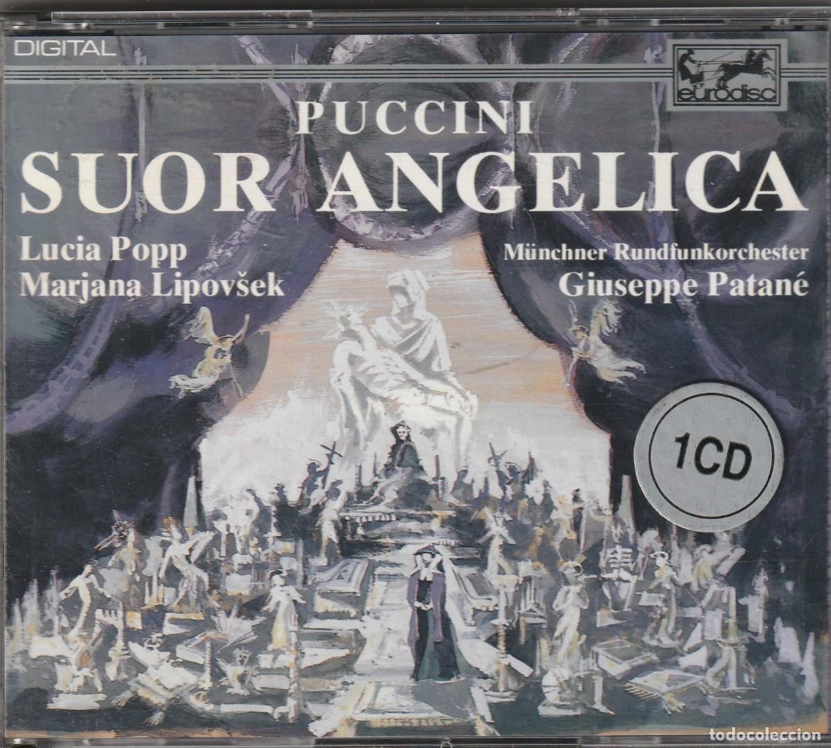 CDs de M&uacute;sica: PUCCINI - SUOR ANGELICA (CD + LIBRETO EURODISC 1988) GIUSEPPE PATANE