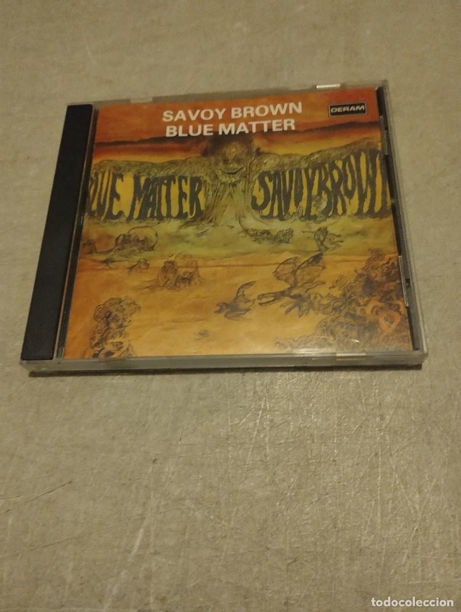 CDs de m&uacute;sica: SAVOY BROWN CD BLUE MATTER - Foto 1