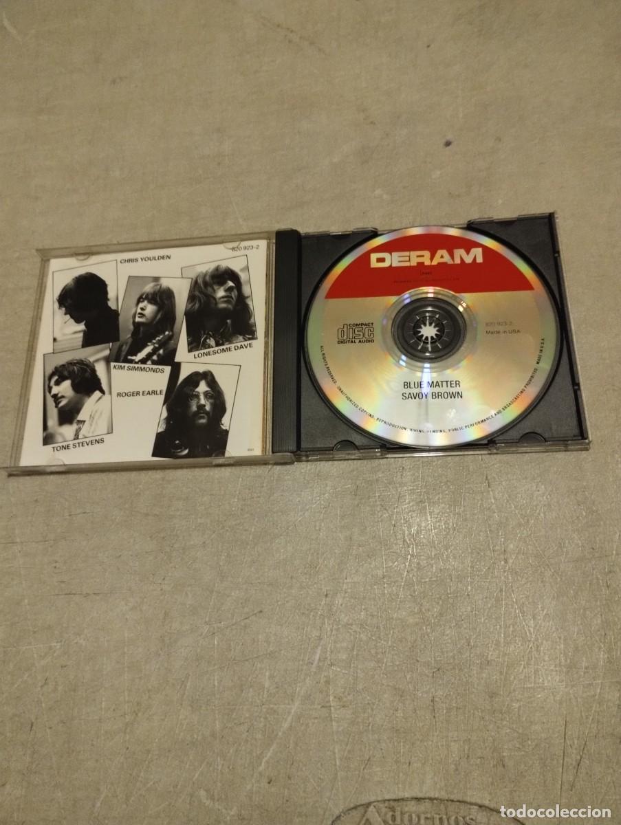 CDs de m&uacute;sica: SAVOY BROWN CD BLUE MATTER - Foto 2