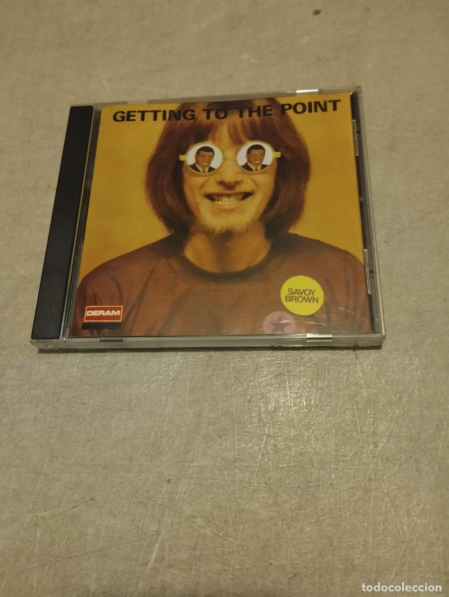 CDs de m&uacute;sica: SAVOY BROWN CD GETTING TO THE POINT - Foto 1