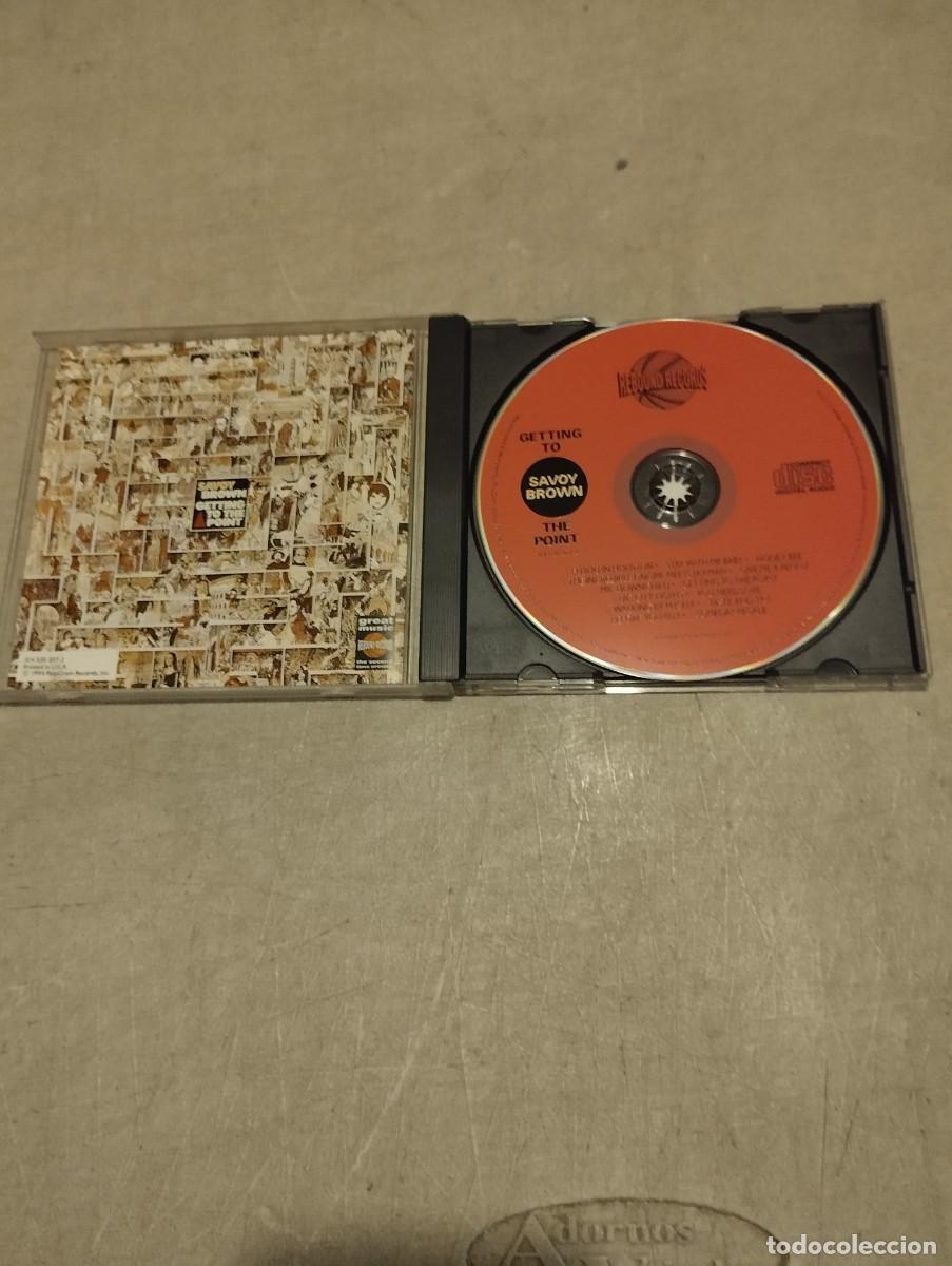 CDs de m&uacute;sica: SAVOY BROWN CD GETTING TO THE POINT - Foto 2