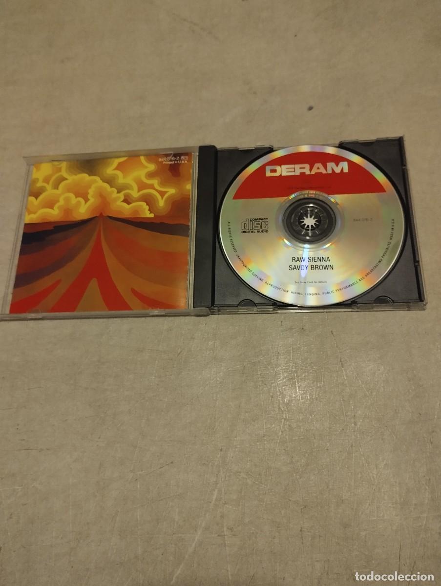 CDs de m&uacute;sica: SAVOY BROWN CD RAW SIENNA - Foto 2