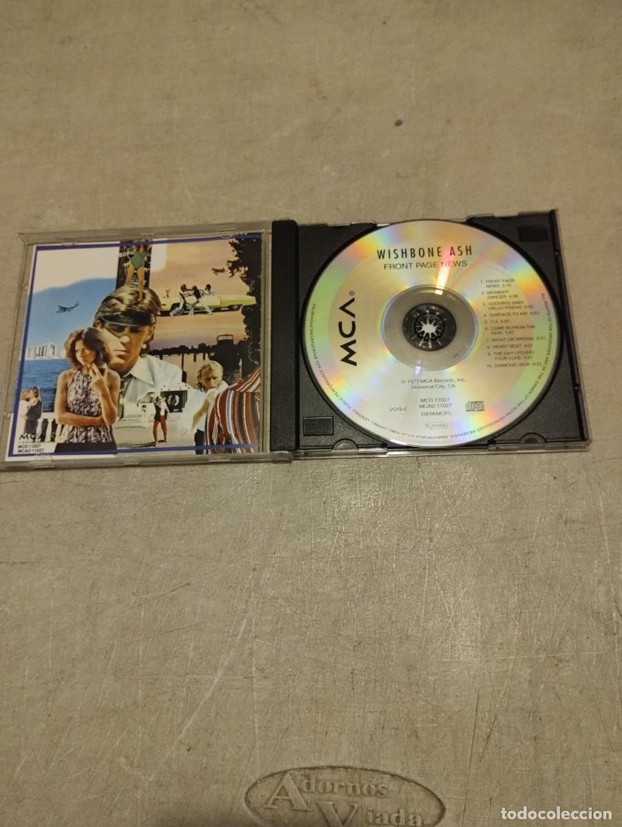 CDs de m&uacute;sica: WISHOBONE ASH CD FRONT PAGE NEWS - Foto 2