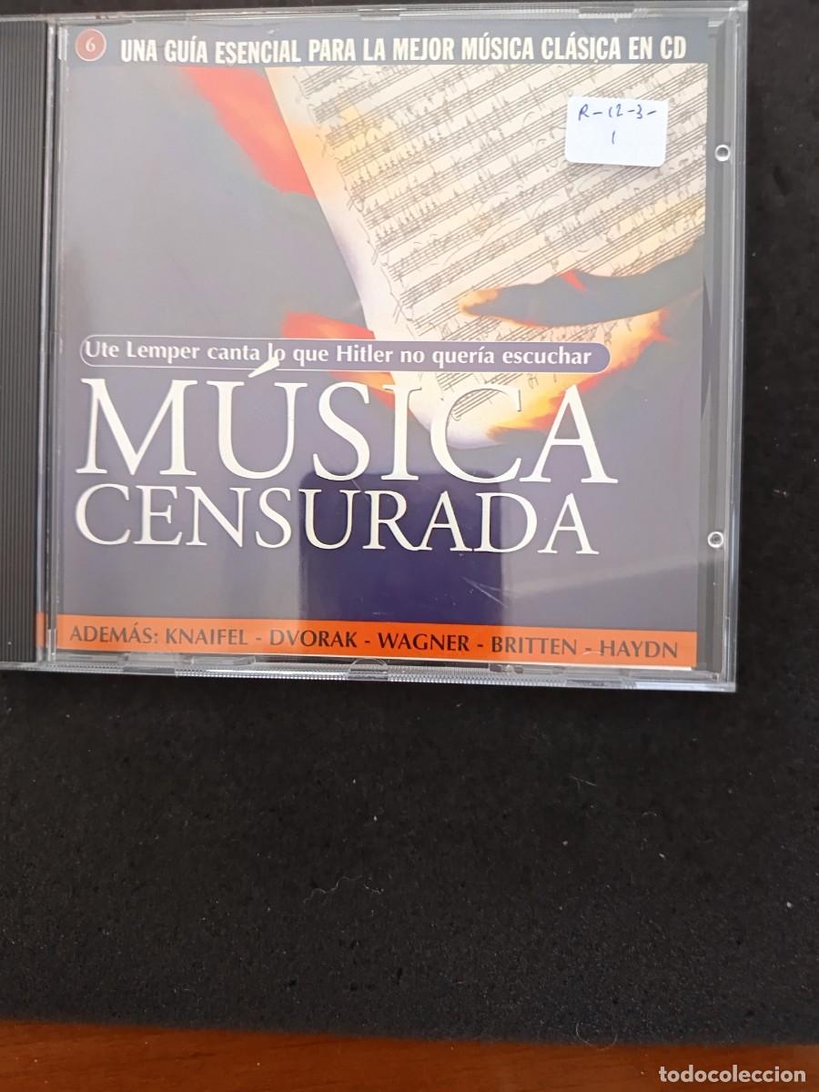 CDs de M&uacute;sica: AUDIOCL&Aacute;SICA 6. M&Uacute;SICA CENSURADA