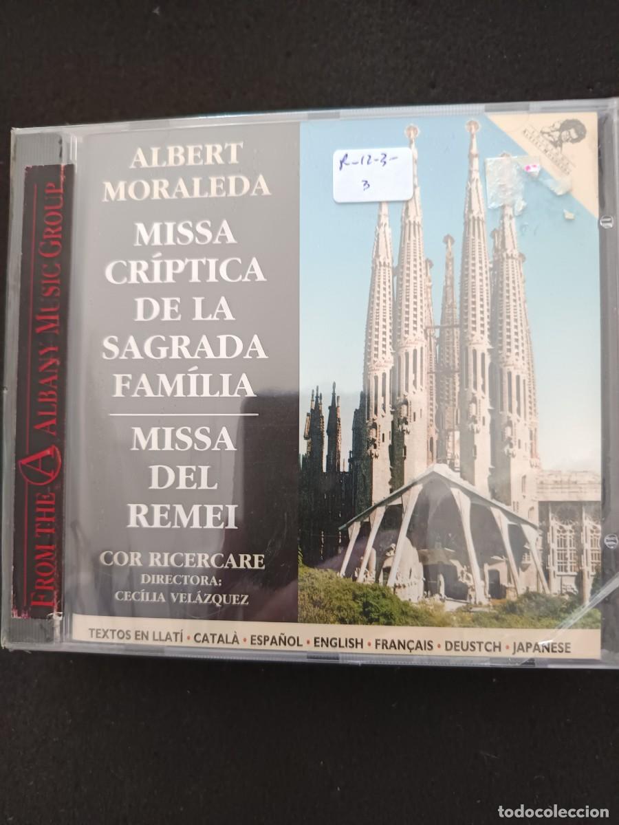 CDs de M&uacute;sica: ALBERT MORALEDA. MISSA CR&Iacute;PTICA DE LA SAGRADA FAMILIA / MISSA DEL REMEI. COR RICERCARE