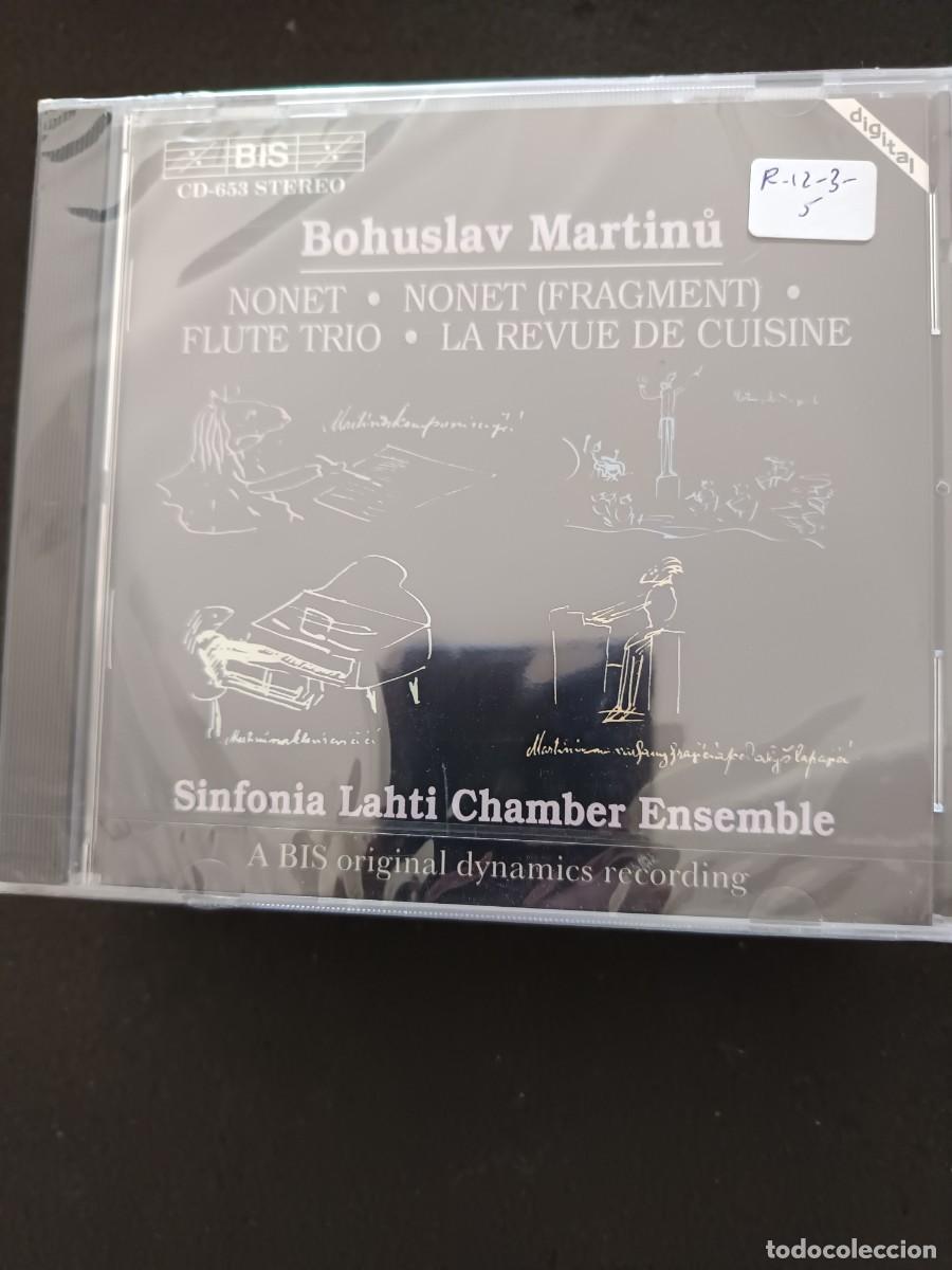 CDs de M&uacute;sica: BOHUSLAV MARTINU: NONET / NONET (FRAGMENT) / FLUTE TRIO / LA REVUE DE LA CUISINE