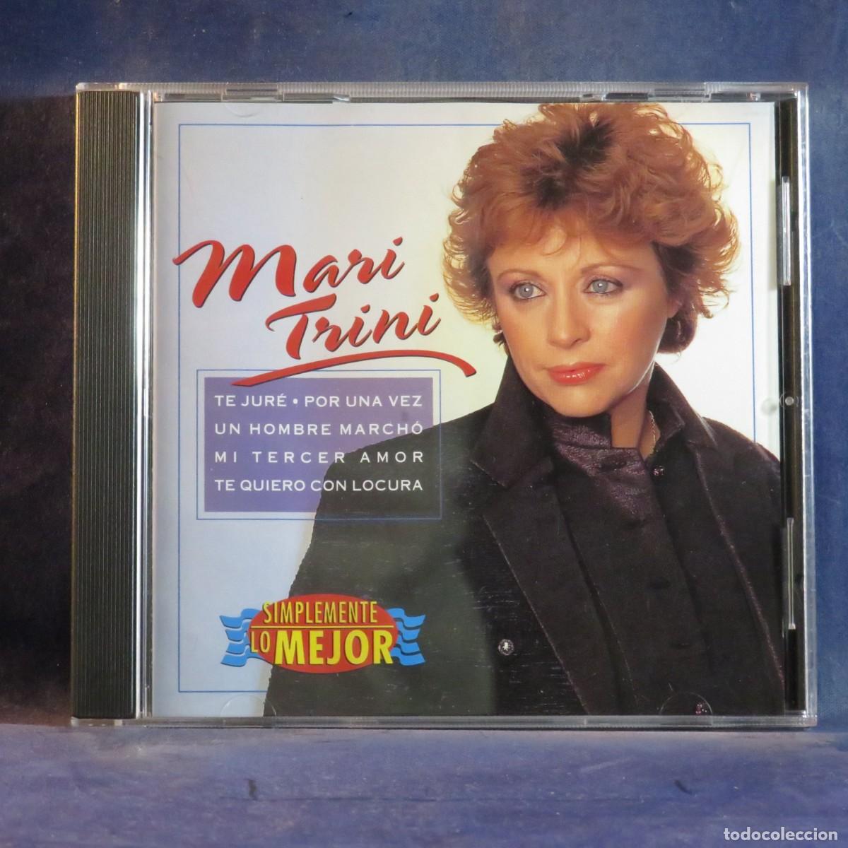 CDs de m&uacute;sica: MARI TRINI &ndash; SIMPLEMENTE LO MEJOR - CD - Foto 1