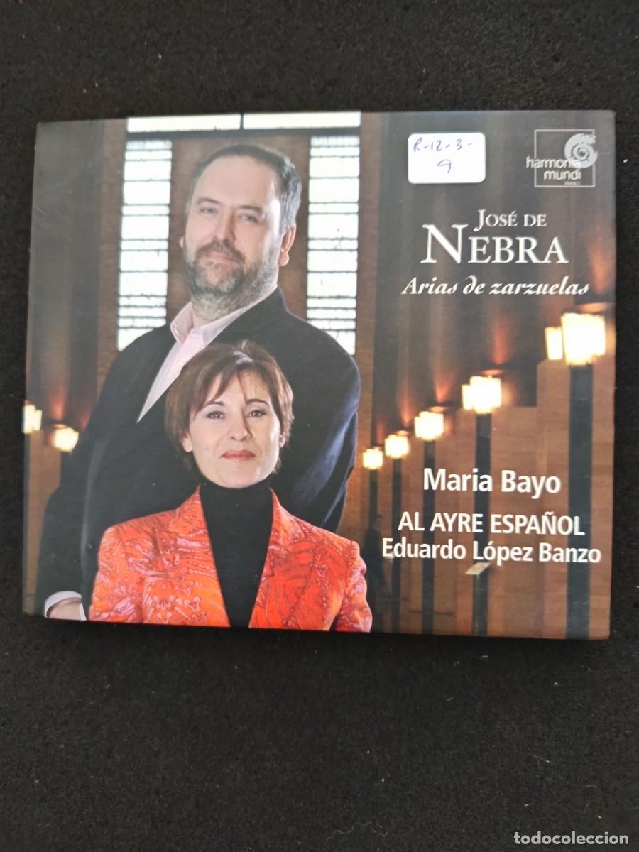 CDs de M&uacute;sica: CD + DVD. JOS&Eacute; DE NEBRA. ARIAS DE ZARZUELA. MAR&Iacute;A BAYO. AL AYRE ESPA&Ntilde;OL. EDUARDO L&Oacute;PEZ BANZO