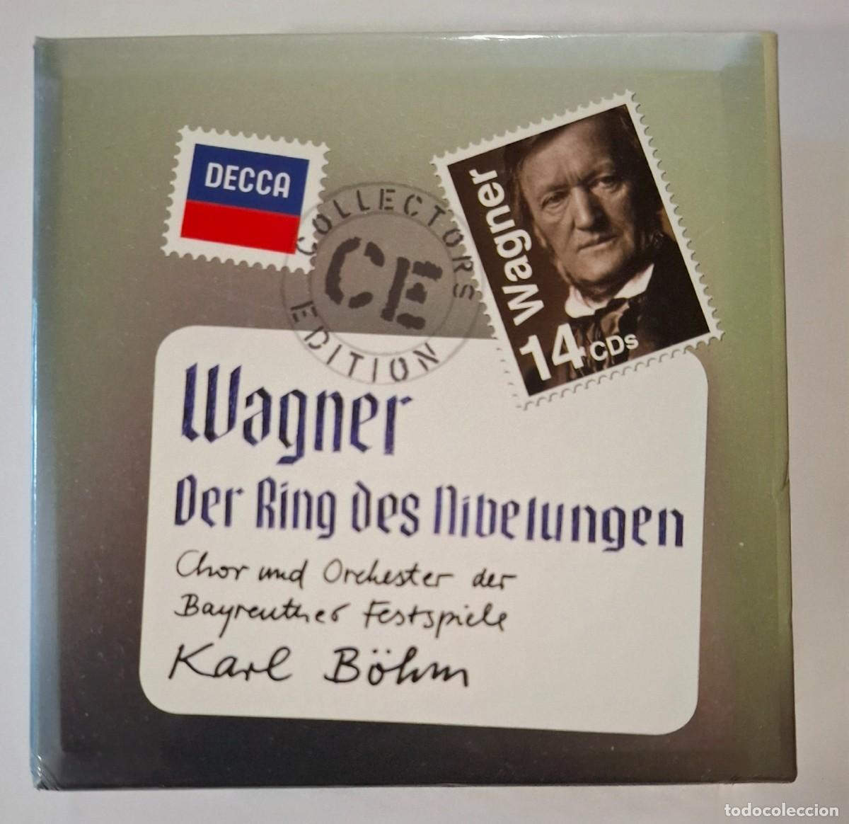 CDs de M&uacute;sica: WAGNER: EL ANILLO DEL NIBELUNGO (COFRE 14 CD-DECCA-DIRIGE: KARL B&Ouml;HM)